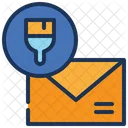 Letter Cleaning Message Icon