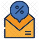 Letter Discount Sell Icon