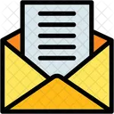 Letter Open Email Envelope Icon