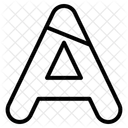 文字A  アイコン