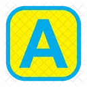 Letter a  Icon