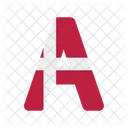 Letter A  Icon