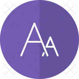 Letter a  Icon