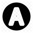 Letter A  Icon