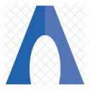 Letter A Logo Typography A Loading A Letter 아이콘