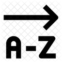 Letter Ascending Icon