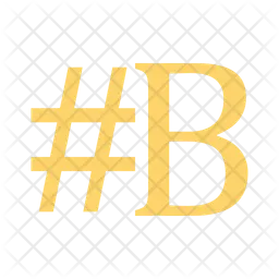 Letter B  Icon