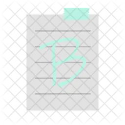 Letter B  Icon