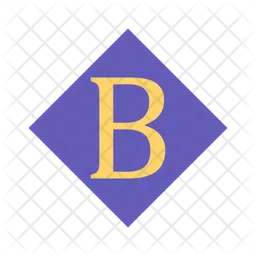 Letter B  Icon