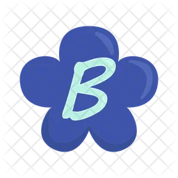 Letter B  Icon