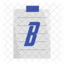 Letter Alphabet B Icon