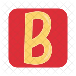 Letter B  Icon