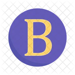 Letter B  Icon