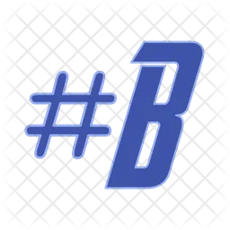 Letter B  Icon