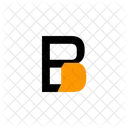 B Letter Alphabet Icon