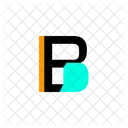 B Alphabet Letter Icon