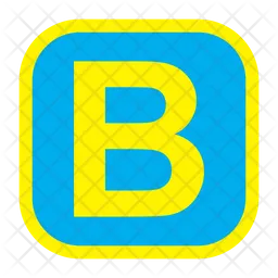 Letter b  Icon