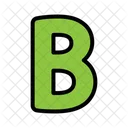 Letter B B Alphabet Icon
