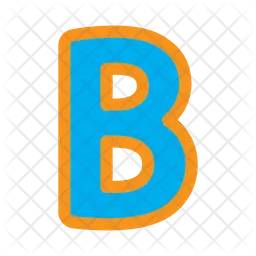 Letter B  Icon