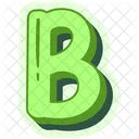 Letter B Alphabet Alphabetical Icon