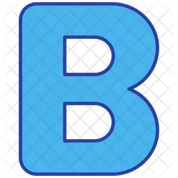 Letter B  Icon