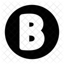 Letter B  Icon