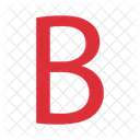Letter Alphabet B Icon