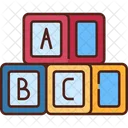 Letter blocks  Icon