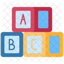 Letter blocks  Icon