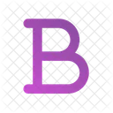 Letter Bold Icon