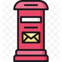 Letter Box Post Box Letter Booth Icon