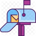 Letter Box Mail Post Box Icon
