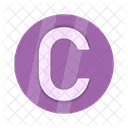 Letter Alphabet C Icon