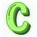 Letter C Alphabet Alphabetical Icon