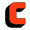 Letter C  Icon