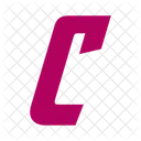 Letter Alphabet C Icon