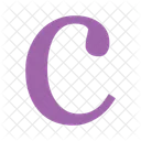 Letter Alphabet C Icon