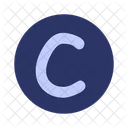 Letter Alphabet C Icon