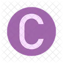 Letter Alphabet C Icon
