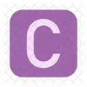 Letter Alphabet C Icon