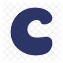 Letter Alphabet C Icon