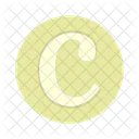 Letter Alphabet C Icon