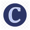 Letter Alphabet C Icon