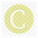 Letter Alphabet C Icon
