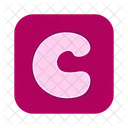 Letter Alphabet C Icon