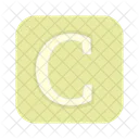Letter Alphabet C Icon