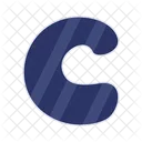 Letter Alphabet C Icon