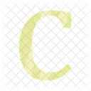 Letter Alphabet C Icon