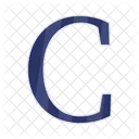 Letter Alphabet C Icon