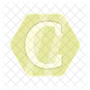 Letter Alphabet C Icon
